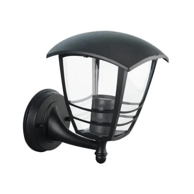 Zidna svjetiljka, NAR-1, IP44, crna