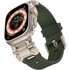 ERBORD ProTech remen za Apple Watch Series 1–11/SE/Ultra 42/44/45/46/49 mm, zeleni