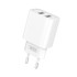 XO Mrežni punjač CE02C, 2x USB, 2.1 A, MicroUSB kabel, bijela