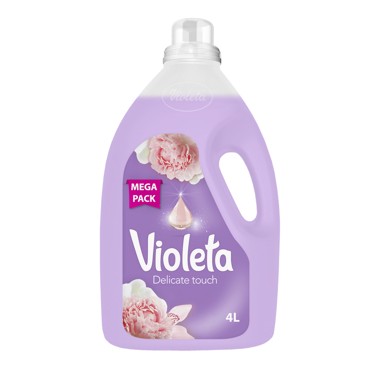 VIOLETA Omekšivač Delicate touch 4 l