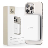 TECH-PROTECT LifeMag Powerbank PB11, 10. 000 mAh, MagSafe, bijela