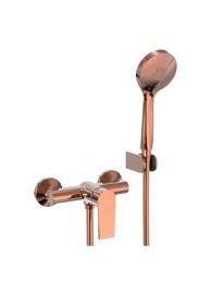 VOXORT Miješalica za tuš kadu tea rose gold sa tuš setom