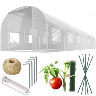 PLONOS Vrtni tunel, 3x6 m, 18 m2, bijela