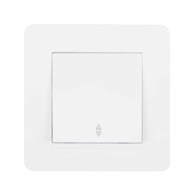 SELENE Prekidač PODŽBUKNI, izmjenični bijeli