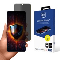 3MK Zaštitna foliju za Poco F6 Silky Matt zaštita zaslon za privatnost