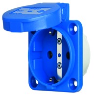 LUX TOOLS Industrijska utičnica s poklopcem IP54