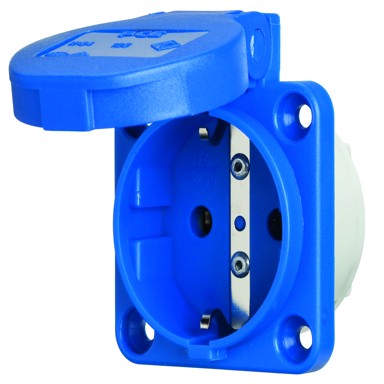 LUX TOOLS Industrijska utičnica s poklopcem IP54