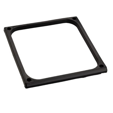 PHOBYA Pokrov za računalne ventilatore, 7mm - 120mm, crni 38177