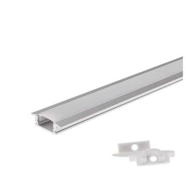 Aluminijski profil ugradbeni, 7.4mm, 1m