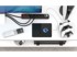 Produžni kabel 4 utičnice s USB-A i USB-C 3 m, crni