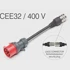 JUICE TECHNOLOGY Adapter JUICE CONNECTOR, CEE32 400V, 3-fazni, crveni, za Booster 2