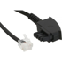 INLINE Telefonski kabel 18620, 20 m, crni