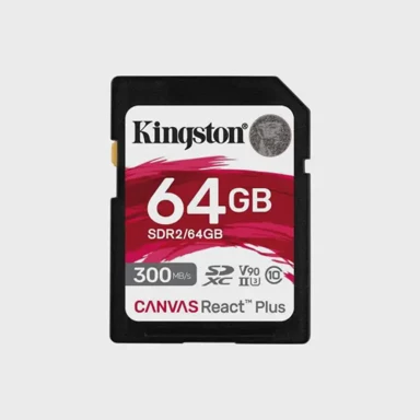 KINGSTON Memorijska kartica SDXC React+, 64GB, 300MB/s