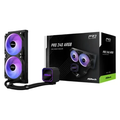 ASROCK Vodeno hlađenje Pro 240 ARGB, crno