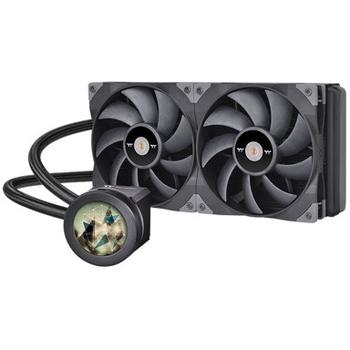 THERMALTAKE Vodeno hlađenje Ultra 280, 2x140 mm, Intel i AMD, crno
