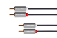 SLOMART Kabel 2× RCA na 2× RCA, 1,8 m