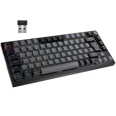 CORSAIR Tipkovnica Gaming K65 Plus Wireless, RGB, MLX Red, crna, siva - CH-91D401L-DE