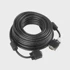 LANBERG VGA kabel CA-VGAC-10CC-0150-B, VGA (D-Sub), crni, 15m