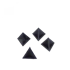 Nosači za bojanje piramide, set 4 kom