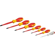 BOSCH Set odvijača VDE TX 7-dijelni Professional, crvena žuta