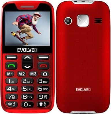 EVOLVEO EasyPhone XR, crveni