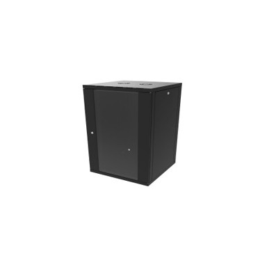 CANOVATE zidni ormar SINGLE 18U, 600x450x898 mm, crni  