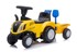 Dječji traktor guralica s prikolicom New Holland, žuti