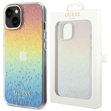 GUESS Futrola IML Faceted Mirror Disco za Apple iPhone 13 / 14 / 15