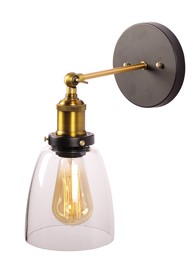 Dekorativna zidna rasvjeta Loft136W, prozirna