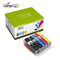 TONER123 Zamjenske tinte komplet Canon PGI-570PGBK XL + 4× CLI-571 XL / Pixma MG5750 - MG6853, MG7750 - MG7753, TS5050, TS6050, TS8050, TS9050, pigm. crna XL, crna XL, cijan XL, magenta XL, žuta XL