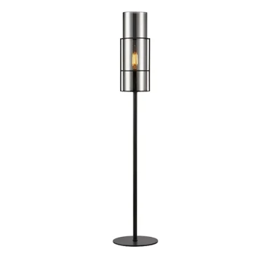 Stolna lampa Torcia, 65 cm, E14, crna/smoke