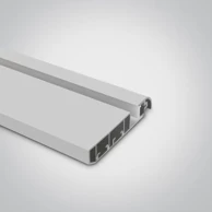 ONE LIGHT Alu profil zidni 2m 8x16mm s mliječnim difuzorom bijeli dm7922/w