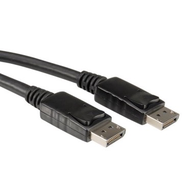 ROLINE DisplayPort kabel, DP-DP M/M, 1.0m, crni