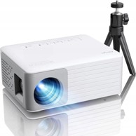 AKIYO Mini LED projektor O1, 1280 x 720, HDMI, daljinski upravljač i stativ
