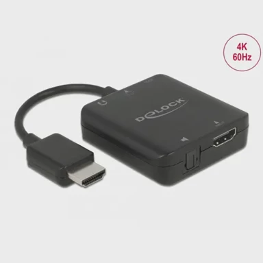 DELOCK HDMI Audio Extractor 4K 60 Hz