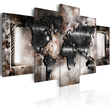 Slika Graphite map 100x50