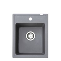 METALAC Sudoper standardni XGRANIT XQUADRO, sivi