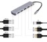 GEMBIRD USB hub A-CM-COMBO3-03 USB Type-C 3-in-1 multi-port adapter (Hub + HDMI + PD)