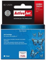 ACTIVEJET Tinta za printer za Epson T1292, cyan