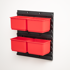 QBRICK System ONE 200 Organizer XL set od dva perforirana kartonska spremnika