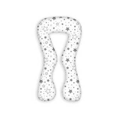 SUPERMAMI Jastuk za dojenje tip U, motiv zvijezdica