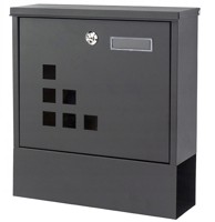 MODERNHOME Poštanski sandučić, sivi