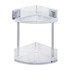 WENKO Kupaonska polica Pavia kutna zidna Vacuum-Loc® 19,5x28 cm