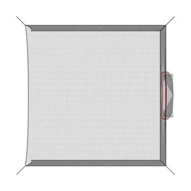 VEVOR Golf kavez za udaranje 3050x3050x3050 mm unutarnji vanjski mreža za vježbanje