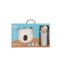 INTERBABY Jastuk + tješilica Teddy siva