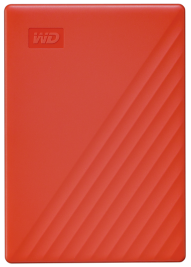 WESTERN DIGITAL Vanjski tvrdi disk My Passport 2TB Red USB 3.2 Gen 1