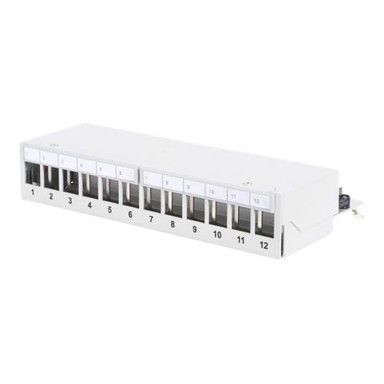 DIGITUS Patch panel Professional DN-93706, Desktop, shielded RJ45