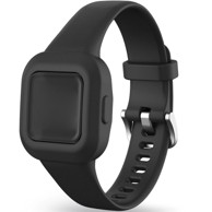 Silikonski remen za Garmin Vivofit Jr 3, crni