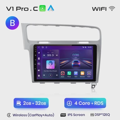 Multimedia,VW GOLF VII Golf7,2013-2017,V1 ProC,2GB,32GB,Y