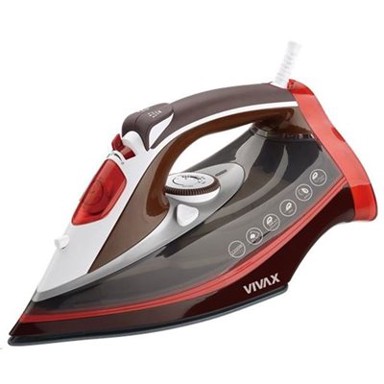 VIVAX Glačalo Home IR-2201CC, 2200 W, crno-crvena